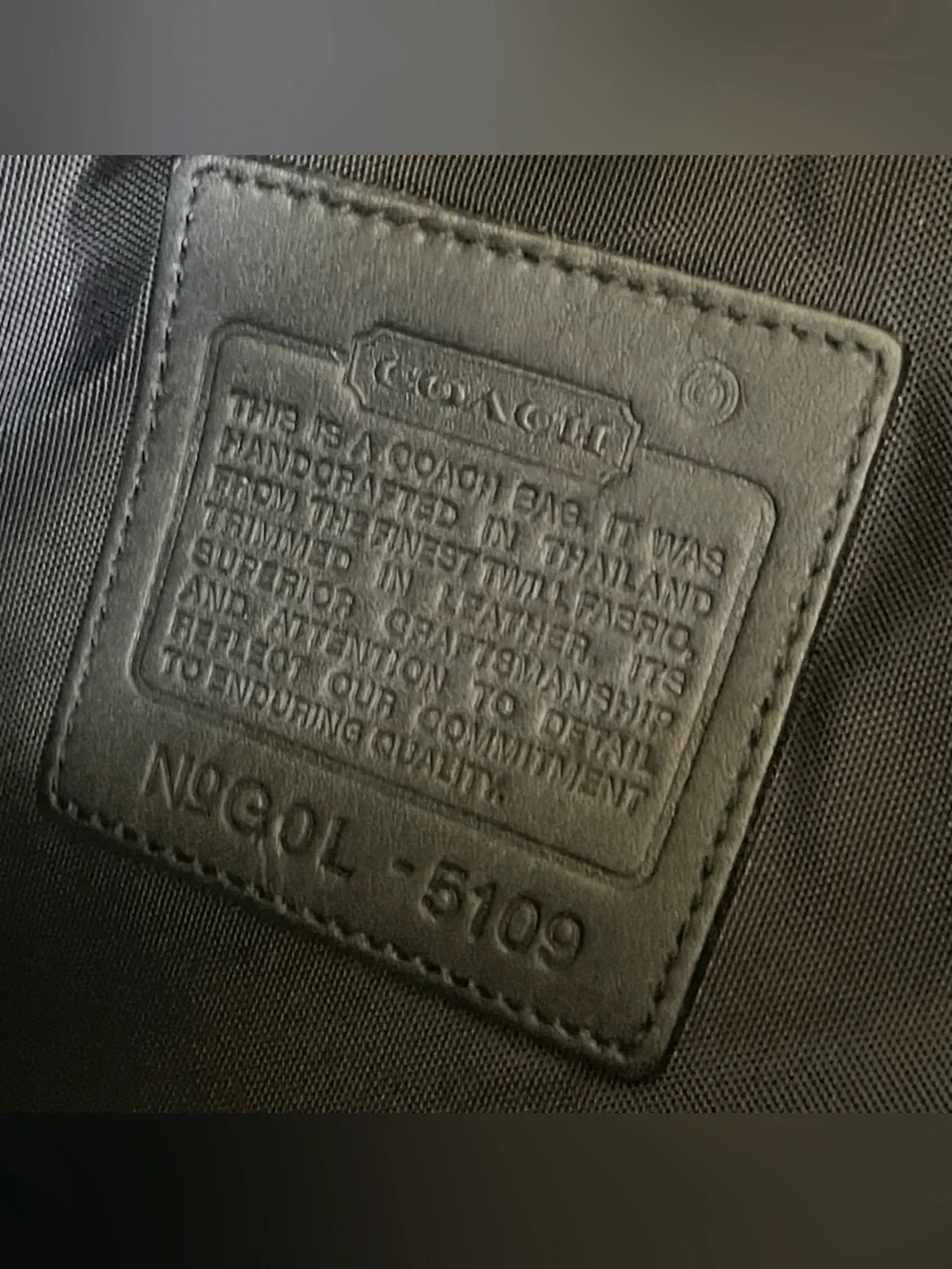 Coach classic messenger